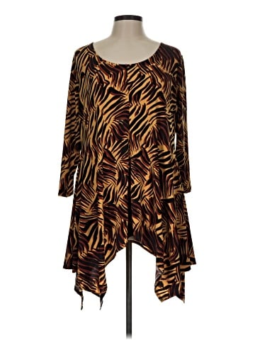 Attitudes by Renee Long Sleeve Top (view 1)