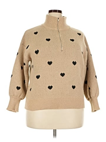 Emery Rose Pullover Sweater (view 1)
