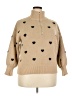 Emery Rose 100% Polyester Hearts Tan Pullover Sweater Size XXL - photo 1