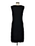 BCBGMAXAZRIA Solid Black Casual Dress Size L - photo 2