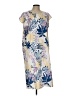 Unbranded Tropical Blue Casual Dress Size L - photo 1