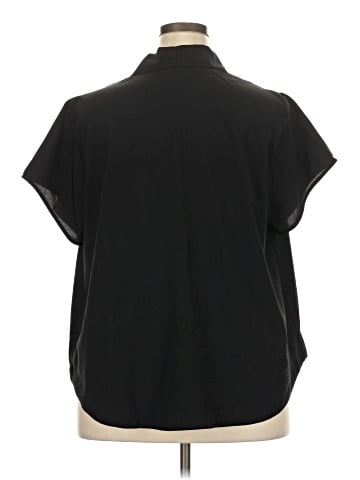 Universal Standard Short Sleeve Blouse (view 2)