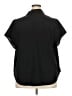Universal Standard 100% Polyester Black Short Sleeve Blouse Size 18 (M) - photo 2
