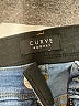Curve Appeal Chevron-herringbone Blue Jeans Size 2 - photo 7