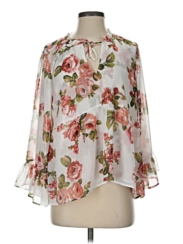 Show Me Your Mumu 3/4 Sleeve Blouse (view 1)