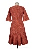 Closet Animal Print Orange Casual Dress Size 6 - photo 2