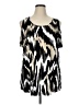 JM Collection Black Tank Top Size 1X - photo 1