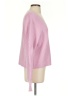 Tahari Solid Pink Pullover Sweater Size S - photo 4