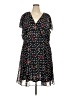 City Chic 100% Polyester Polka Dots Black Cocktail Dress Size 20 Plus (L) - photo 1