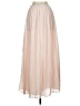 LC Lauren Conrad 100% Polyester Ivory Pink Formal Skirt Size XS - photo 2