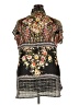 Sakkas 100% Polyester Black Short Sleeve Blouse Size 2X - photo 2
