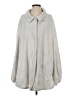Yitty 100% Polyester Gray Faux Fur Jacket Size 4 - photo 1
