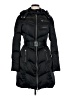 Bebe 100% Polyester Black Coat Size M - photo 1
