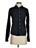 Steven Alan Floral Blue Black Long Sleeve Button-Down Shirt Size S - photo 1