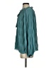 Glam Teal Long Sleeve Blouse Size S - photo 5