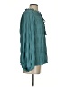 Glam Teal Long Sleeve Blouse Size S - photo 4