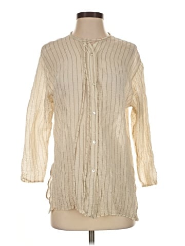 Massimo Dutti Long Sleeve Blouse (view 1)
