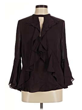 Cinq à Sept 3/4 Sleeve Silk Top