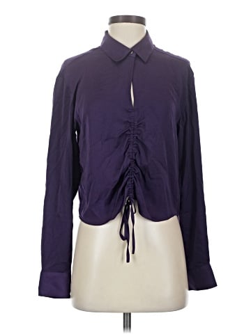 DKNY Jeans Long Sleeve Blouse (view 1)