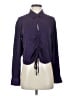 DKNY Jeans 100% Polyester Purple Long Sleeve Blouse Size S - photo 1