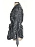 Cinq à Sept 100% Polyester Metallic Silver Jacket Size S - photo 5