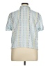 Alfred Dunner Polka Dots Blue Short Sleeve Blouse Size XL Petite - photo 2