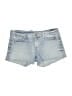 7 For All Mankind Blue Denim Shorts Size 27 waist - photo 1