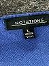 Notations Blue Cardigan Size L - photo 7