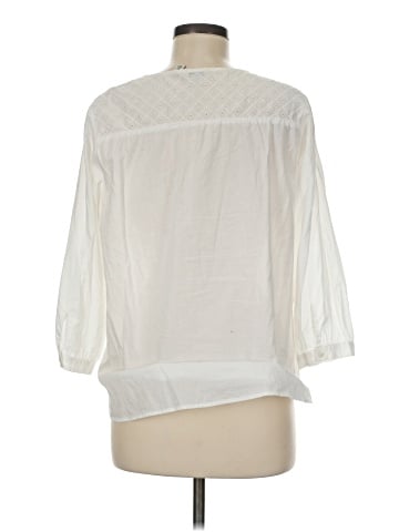 L.L.Bean 3/4 Sleeve Blouse (view 2)