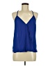 Lily White 100% Polyester Blue Tank Top Size M - photo 1