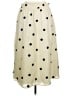 Eri + Ali 100% Polyester Polka Dots Ivory Casual Skirt Size 1X - photo 2
