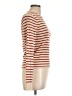 J.Crew 100% Merino Stripes Tan Turtleneck Sweater Size L - photo 4