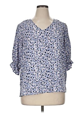 Well Worn Short Sleeve Blouse (view 1)
