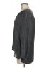 Joie Houndstooth Gray Long Sleeve Blouse Size M - photo 5
