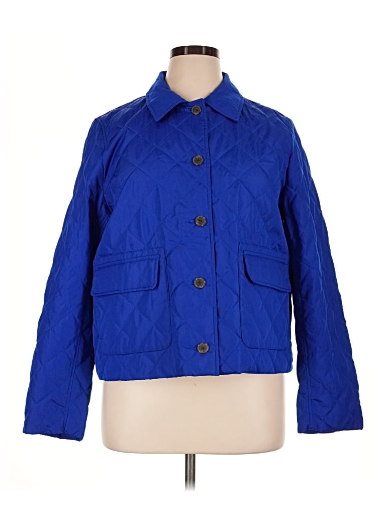 Pre-owned Jcrew Jacket In Blue