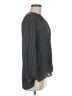 Joie Houndstooth Gray Long Sleeve Blouse Size M - photo 4