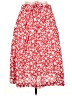 Talbots Print Red Casual Skirt Size 16 - photo 1