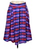 Lularoe Print Blue Casual Skirt Size S - photo 1
