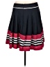 Tommy Hilfiger 100% Polyester Stripes Red Casual Skirt Size 12 - photo 2