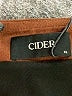 Cider Solid Brown Skort Size XL - photo 3