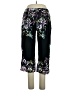 Gypsies & Moondust 100% Polyester Floral Black Casual Pants Size XL - photo 1