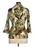 DressBarn Green 3/4 Sleeve Blouse Size 1X - photo 2