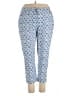Rafaella Studio Print Blue Casual Pants Size 18W - photo 1
