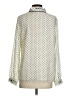 Talbots Outlet 100% Polyester Polka Dots Ivory Long Sleeve Blouse Size S - photo 2