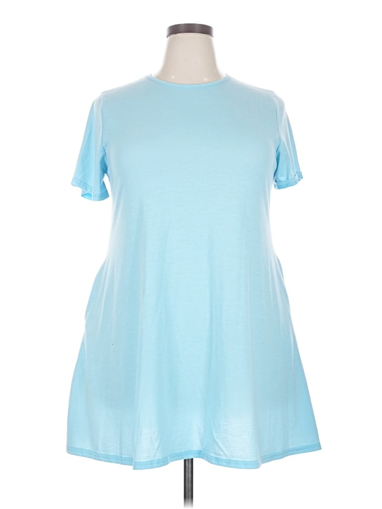 Pre-owned Unbranded Casual Dress In Blue