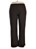 DressBarn Solid Brown Active Pants Size 20 - photo 1