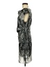 Helmut Lang Tie-dye Gray Cocktail Dress Size 6 - photo 5