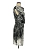 Helmut Lang Tie-dye Gray Cocktail Dress Size 6 - photo 4