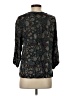 Ecote 100% Rayon Black 3/4 Sleeve Blouse Size S - photo 2