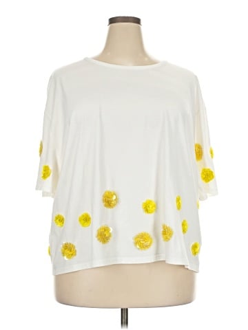 J.Crew 3/4 Sleeve T-Shirt (view 1)